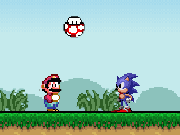 Sonic perdido en el mundo de Mario